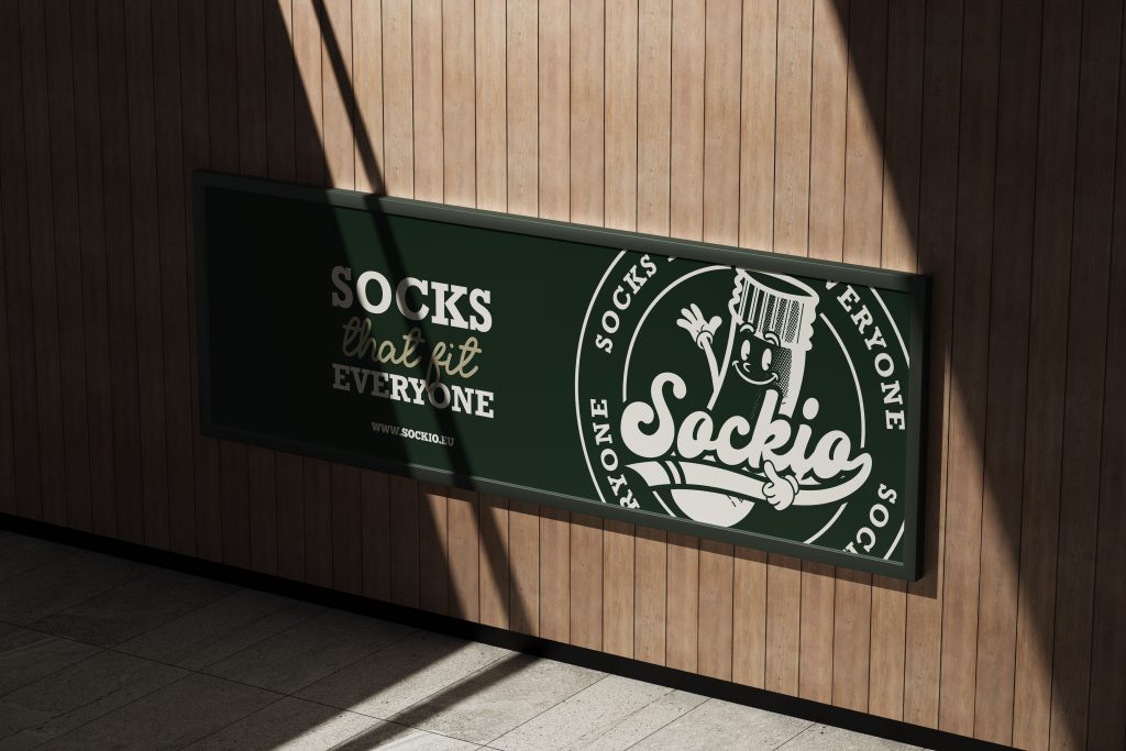 Sockio — branding marki skarpetek (realizacja goats.)