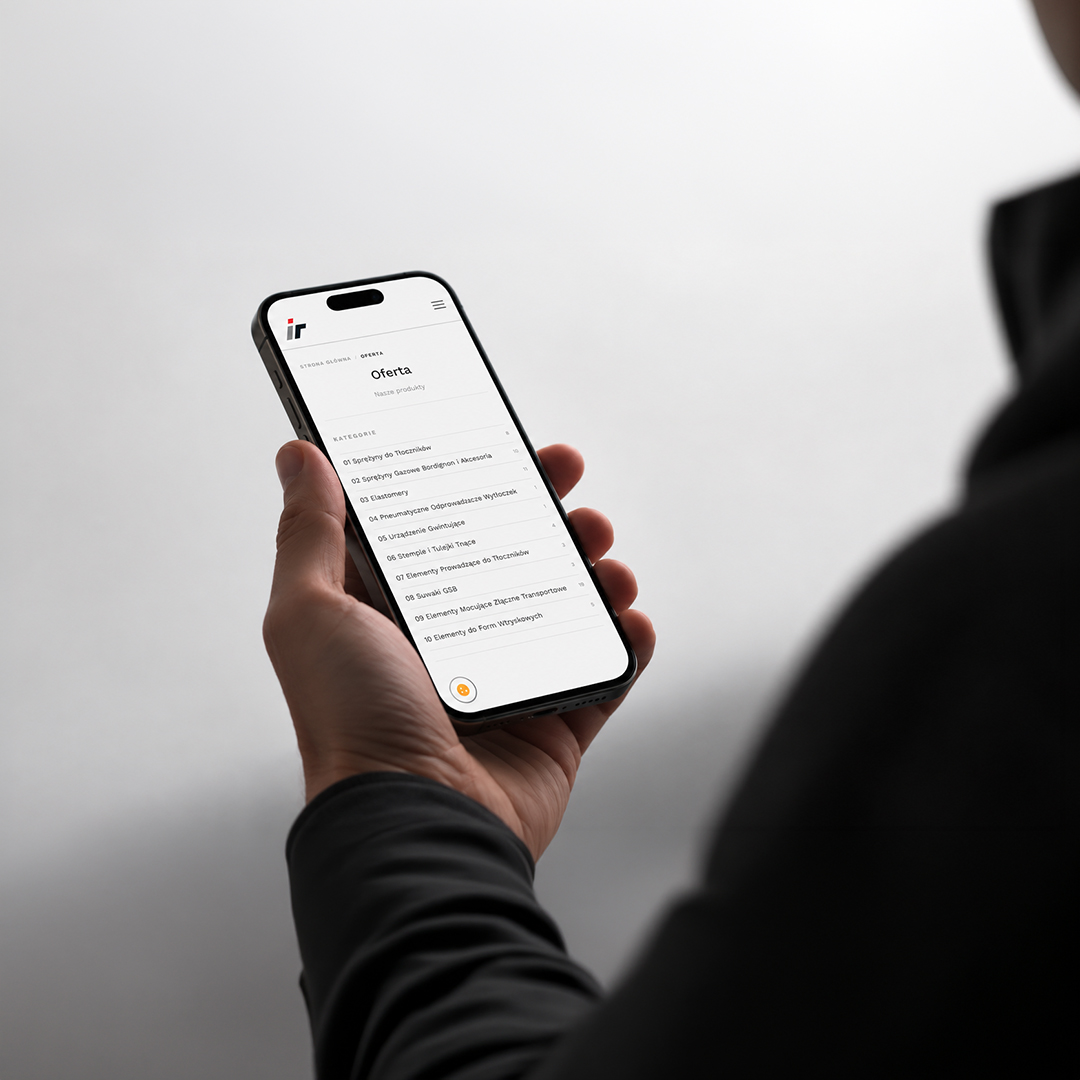 Katalog Impex Ready przeglądany na telefonie